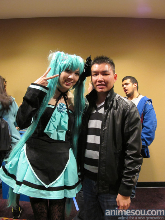 Me with Elderberry as Hatsune Miku